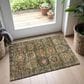 Dalyn Rug Company Silk Road Fern, Olive, Copper, Gold, Paprika, Ivory and Beige 2"6" x 3"10" Area Rug, , large