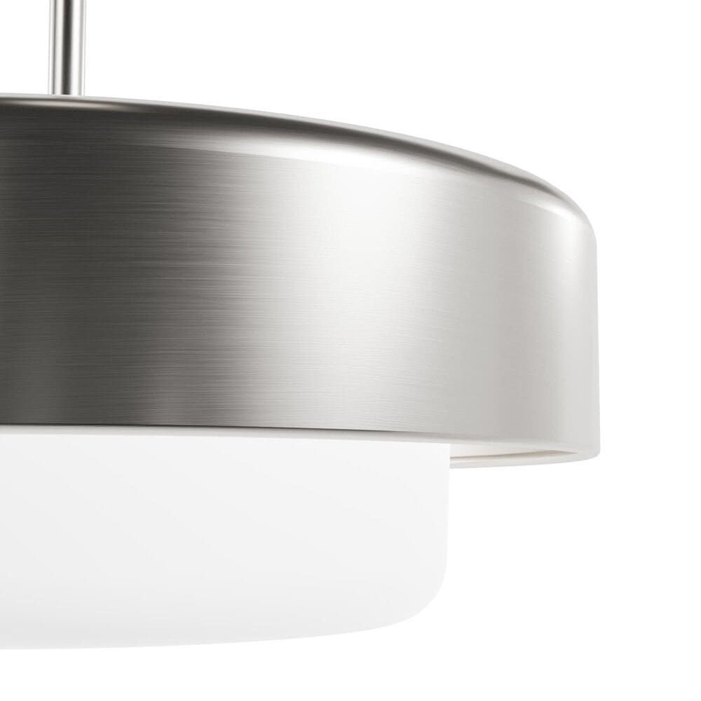 Hunter Station 2-Light Pendant in Brushed Nickel, , large