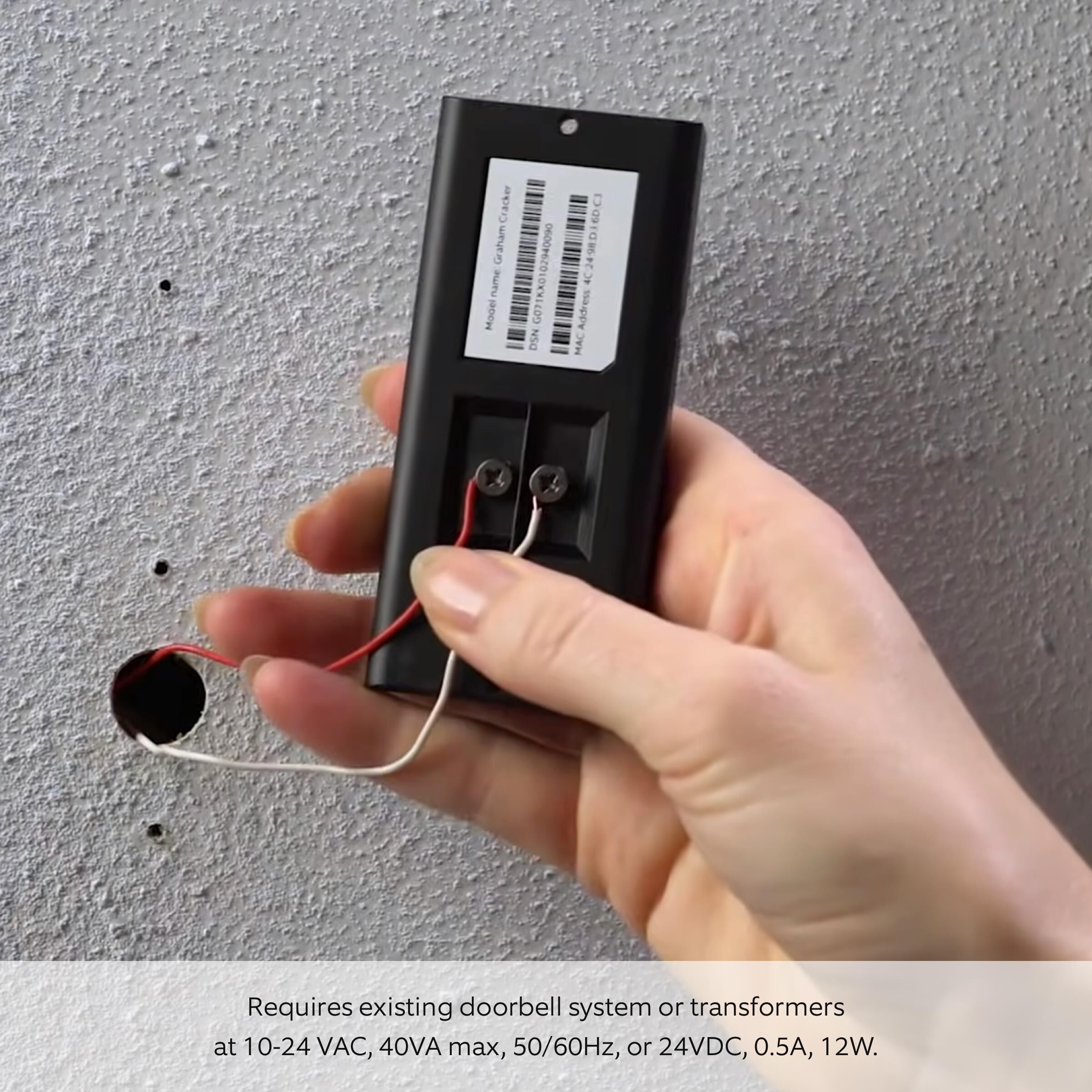 Ring on sale doorbell wired