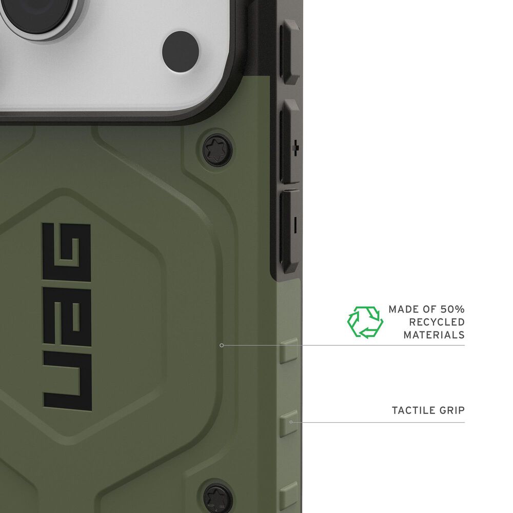 UAG Urban Armor Gear (uag) - Pathfinder Magsafe Case For Apple 2025 Iphone 6.3 Pro - Olive, , large