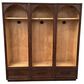 Woodland & Co Brooks Triple Coat Rack with Drawers in Walnut and Natural, , large