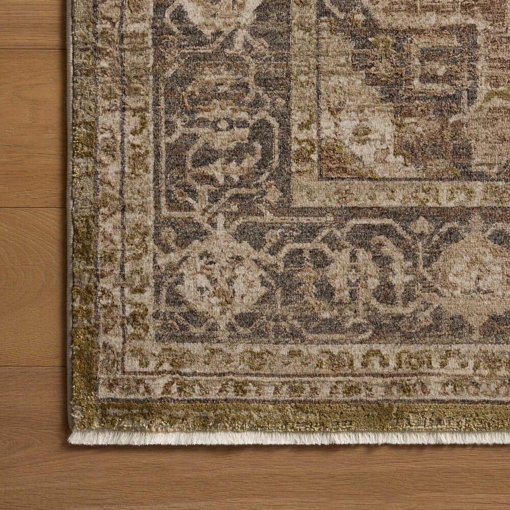 Loloi Haywood Moss and Charcoal 2&#39;3&quot; x 3&#39;11&quot; Area Rug, , large