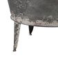 Ashley Shellmond Accent Cocktail Table in Antiqued Galvanized and Light Brown, , large