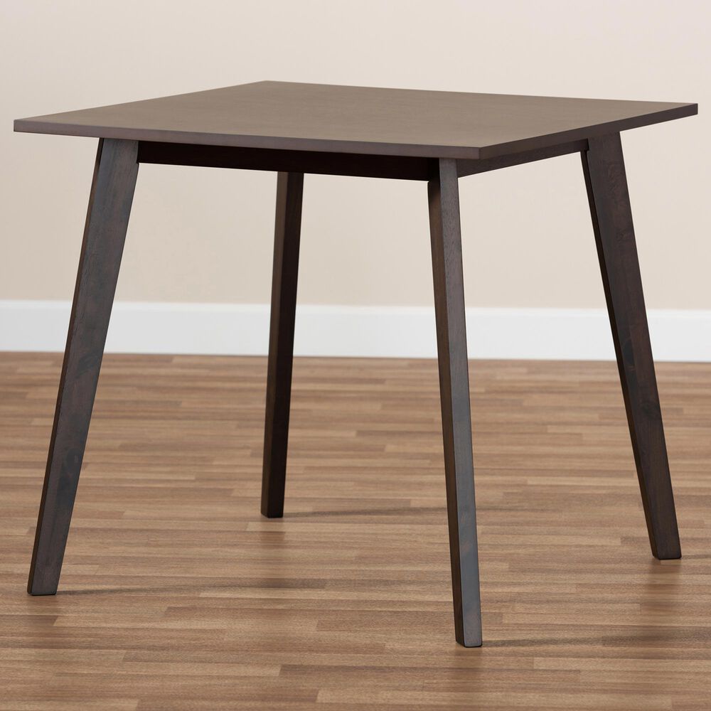 Baxton Studio Britte Dining Table in Coffee Oak - Table Only, , large