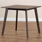 Baxton Studio Britte Dining Table in Coffee Oak - Table Only, , large
