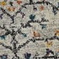 Amer Rugs Montana 7"6" Round Ivory and Yellow Area Rug, , large