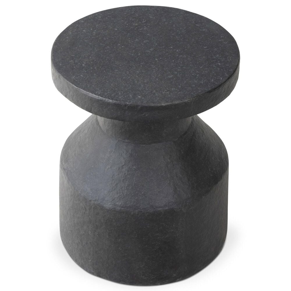 Four Hands Odeon End Table in Distressed Graphite, , large