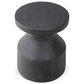 Four Hands Odeon End Table in Distressed Graphite, , large