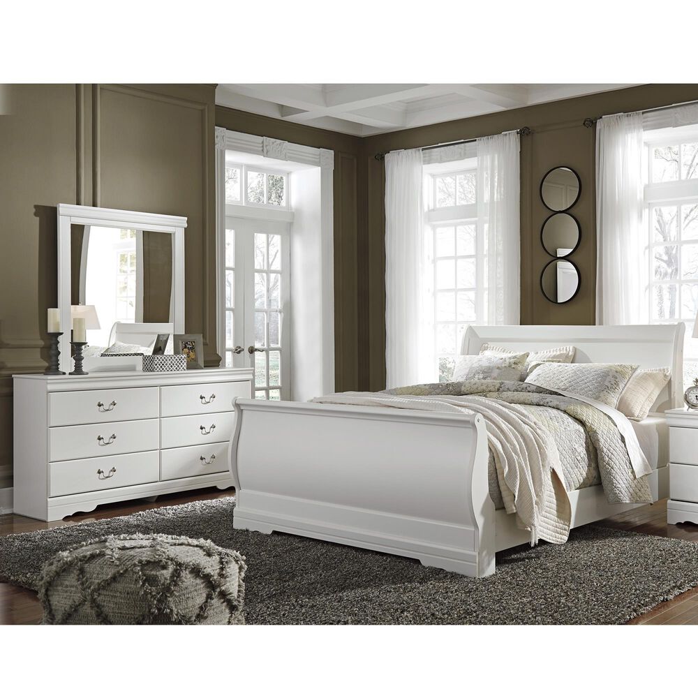 Ashley Anarasia 3-Piece Queen Bedroom Set in White, , large