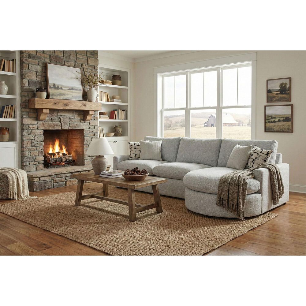 Soundscape 3-Piece Sectional in Pumice, , large