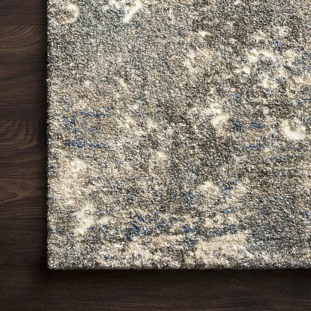 Loloi Landscape LAN-04 2&#39;2&quot; x 10&#39;6&quot; Slate Runner, , large