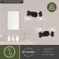 Vaxcel Beloit 2-Light Bathroom Vanity in Matte Black, , large