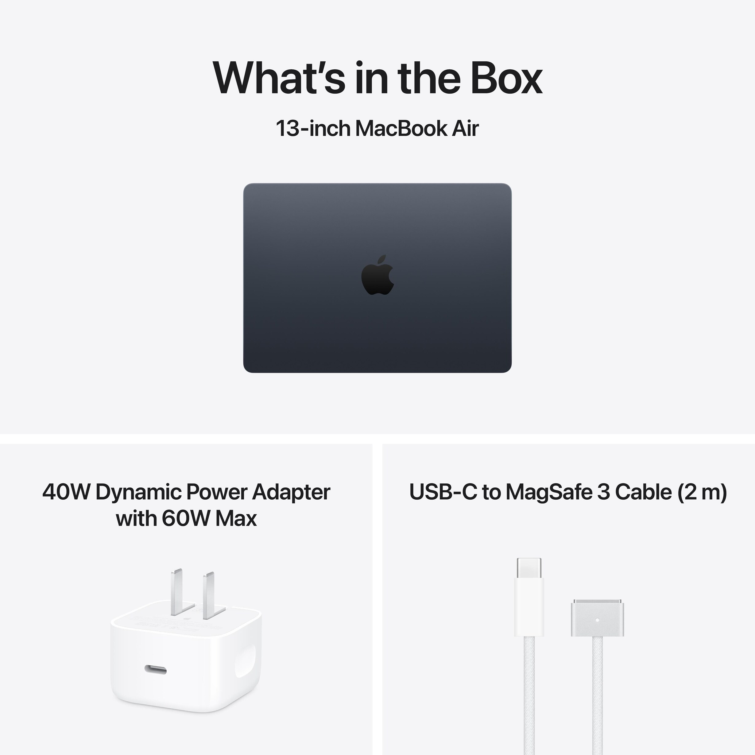 MacBook Air M5 13インチ 16GB/1TB ミッドナイト Buy MacBook Air, 13-inch, M5 Chip, 10-core CPU, 10-core GPU