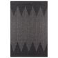 Momeni Como COM-5 4" x 6" Charcoal Area Performance Rug, , large