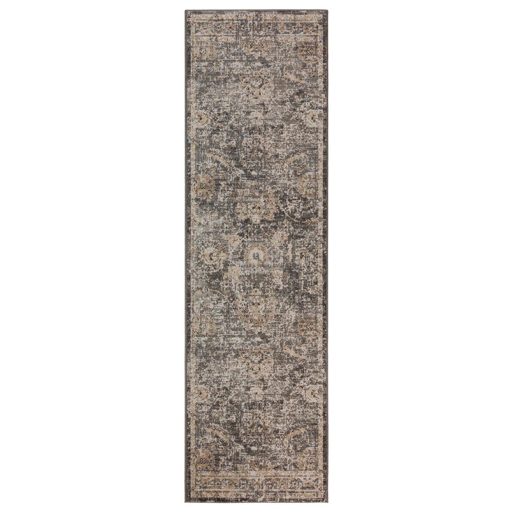 Dalyn Rug Company Mercier MR2 2"3" x 7"5" Pewter Runner, , large