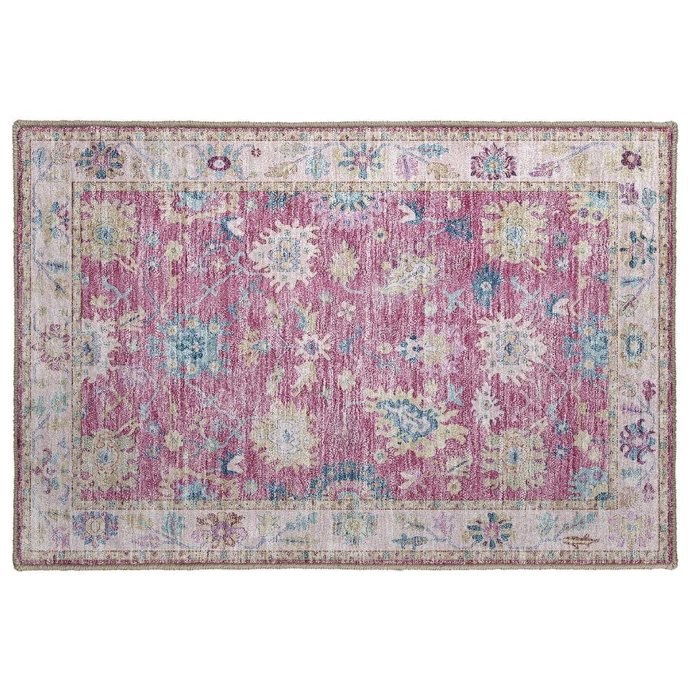 Dalyn Rug Company Hatay 2"6" x 3"10" Pink Area Rug, , large