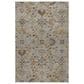 Dalyn Rug Company Silk Road Flax, Beige, Copper, Denim, Aloe and Gold 10" x 14" Area Rug, , large