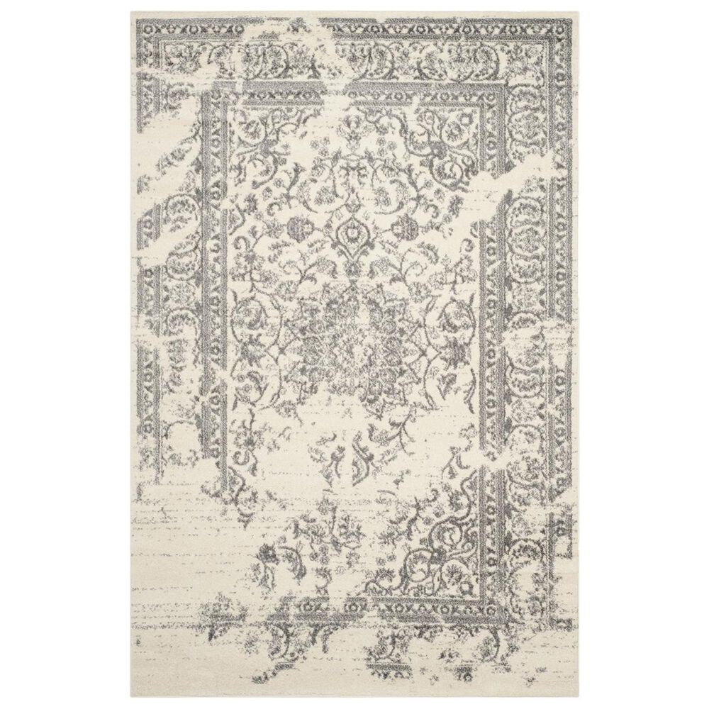 Safavieh Adirondack ADR101B-5 5&#39;1&quot; x 7&#39;6&quot; Ivory/Silver Area Rug, , large