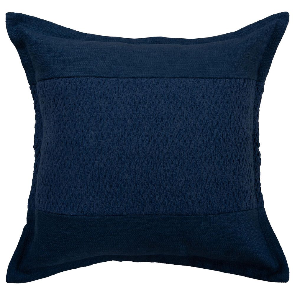 RIZZY 20" Square Throw Pillow in Blue, , large