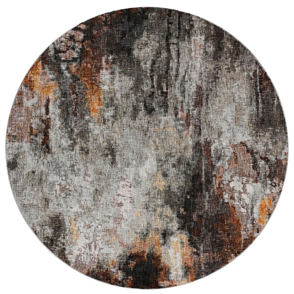 Dalyn Rug Company Boca BO10 Gray 8" Round Area Rug, , large