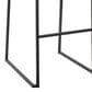Lumisource Mason Mara Barstool with Grey Cushion in Black and Walnut (Set of 2), , large
