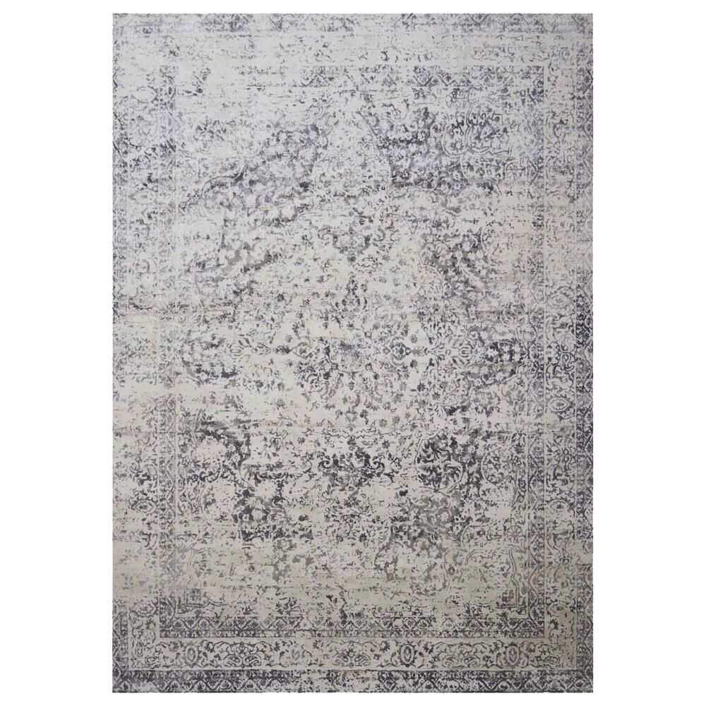 Loloi Patina PJ-03 12" x 15" Silver and Light Grey, , large
