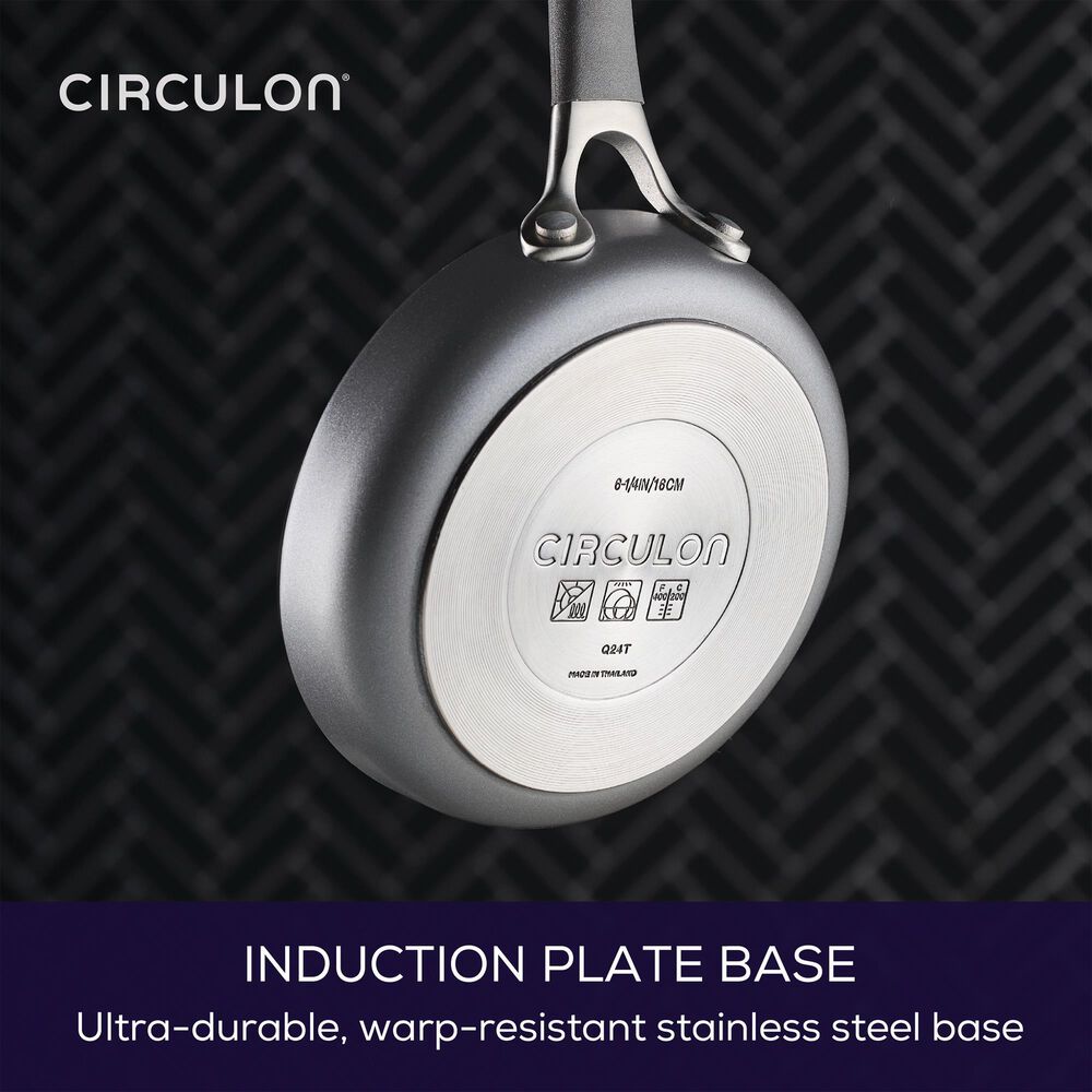 Circulon A1 Series 6.25&quot; ScratchDefense Frying Pan in Graphite, , large
