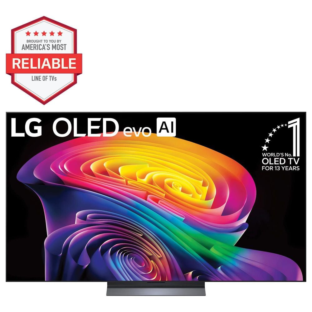 LG 65" Class C6 Series OLED evo AI 4K Ultra HD in Black - Smart TV, , large