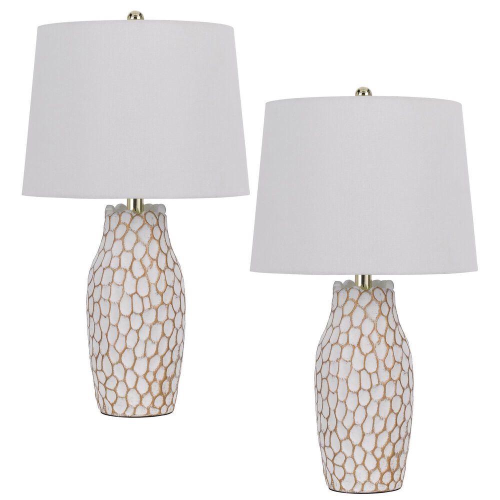 Cal Lighting Elmira Table Lamp Pair, , large