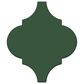 Dal-Tile Mythology Cyclade 6" x 6" Arabesque Ceramic Tile, , large