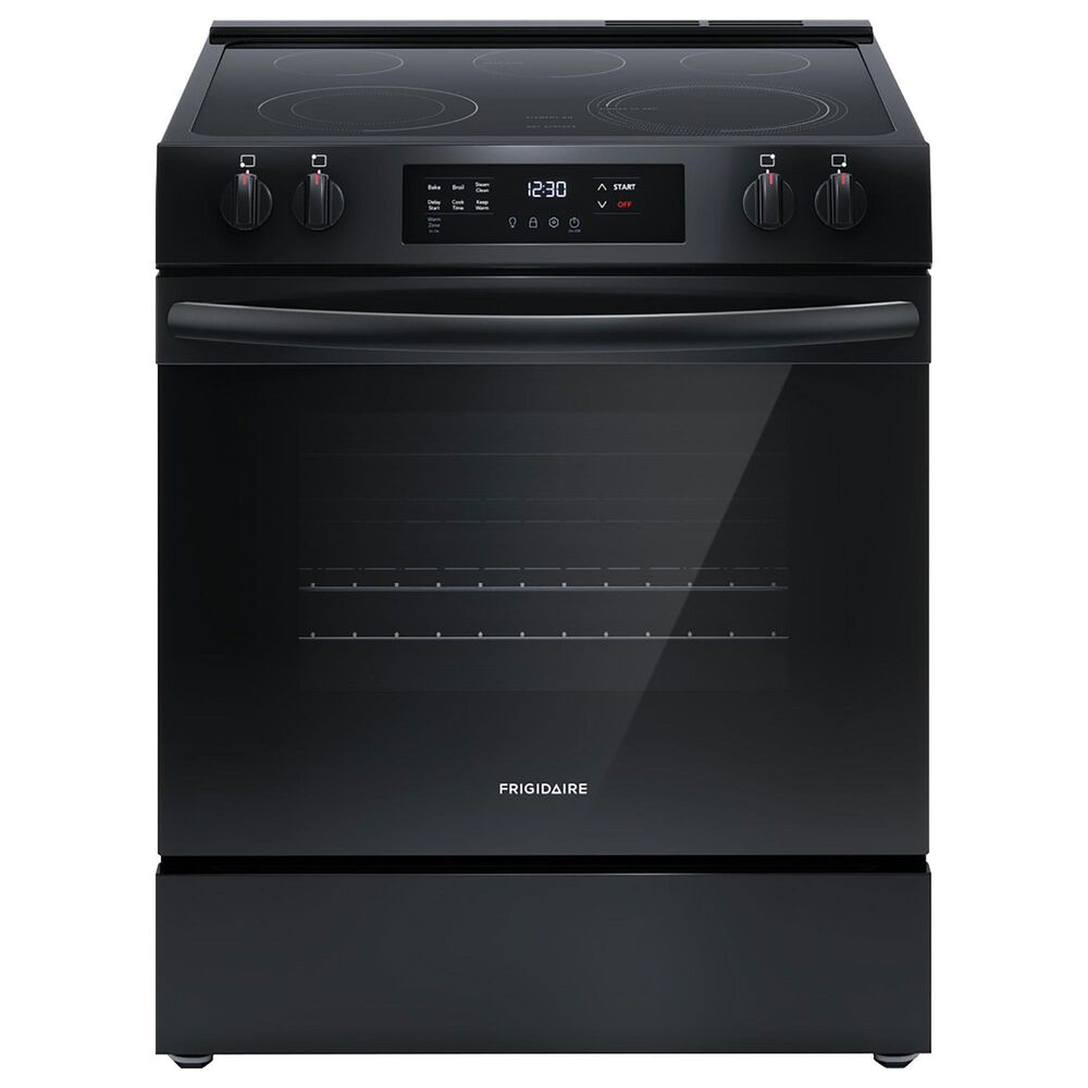 Frigidaire 30" Front Control Electric Range In Black, , large