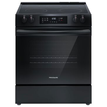 Frigidaire 30" Front Control Electric Range In Black, , large