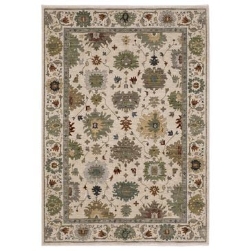 Oriental Weavers Eliana Ivory and Multicolor 6"7" x 9"6" Area Rug, , large