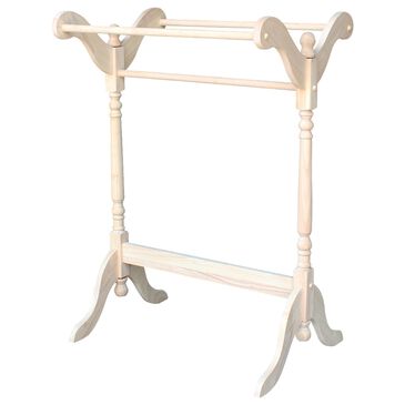 International Concepts Quilt Rack in Unfinished, , large