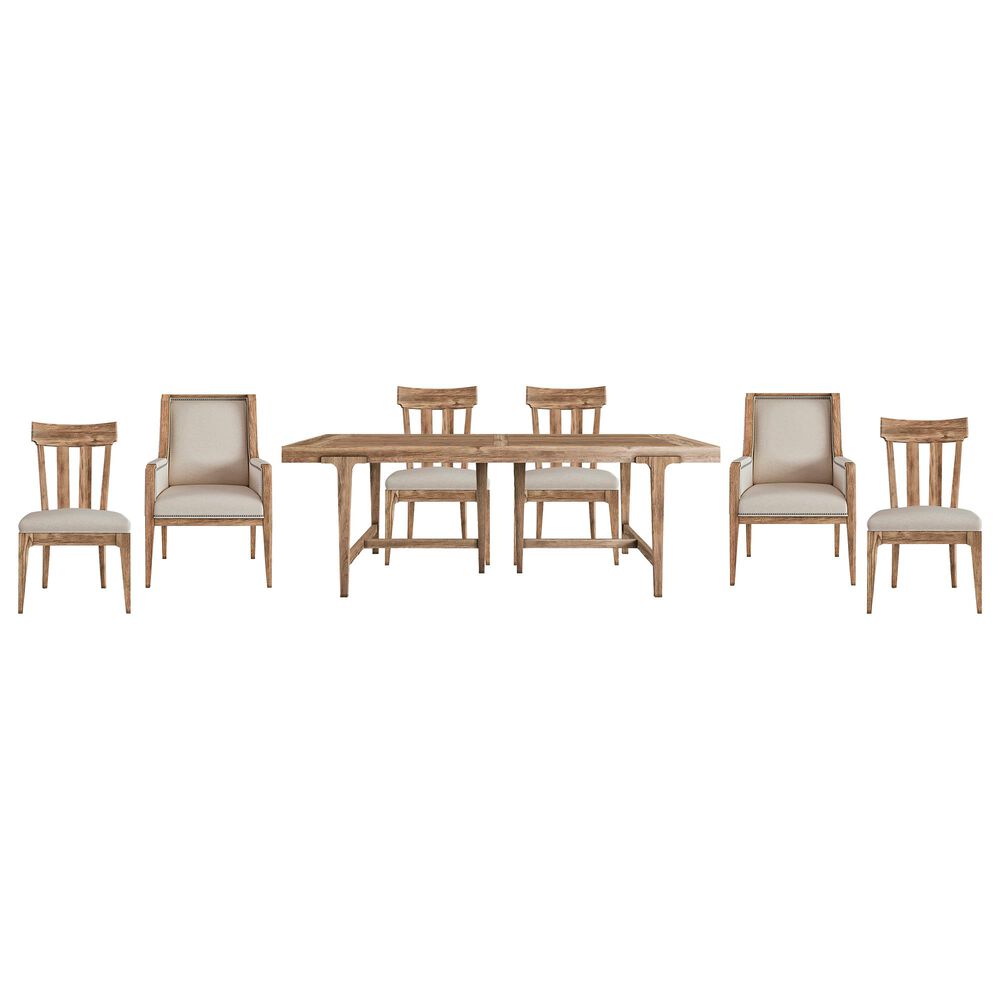 Vantage Passage 7-Piece Dining Set in Light Oak, , large