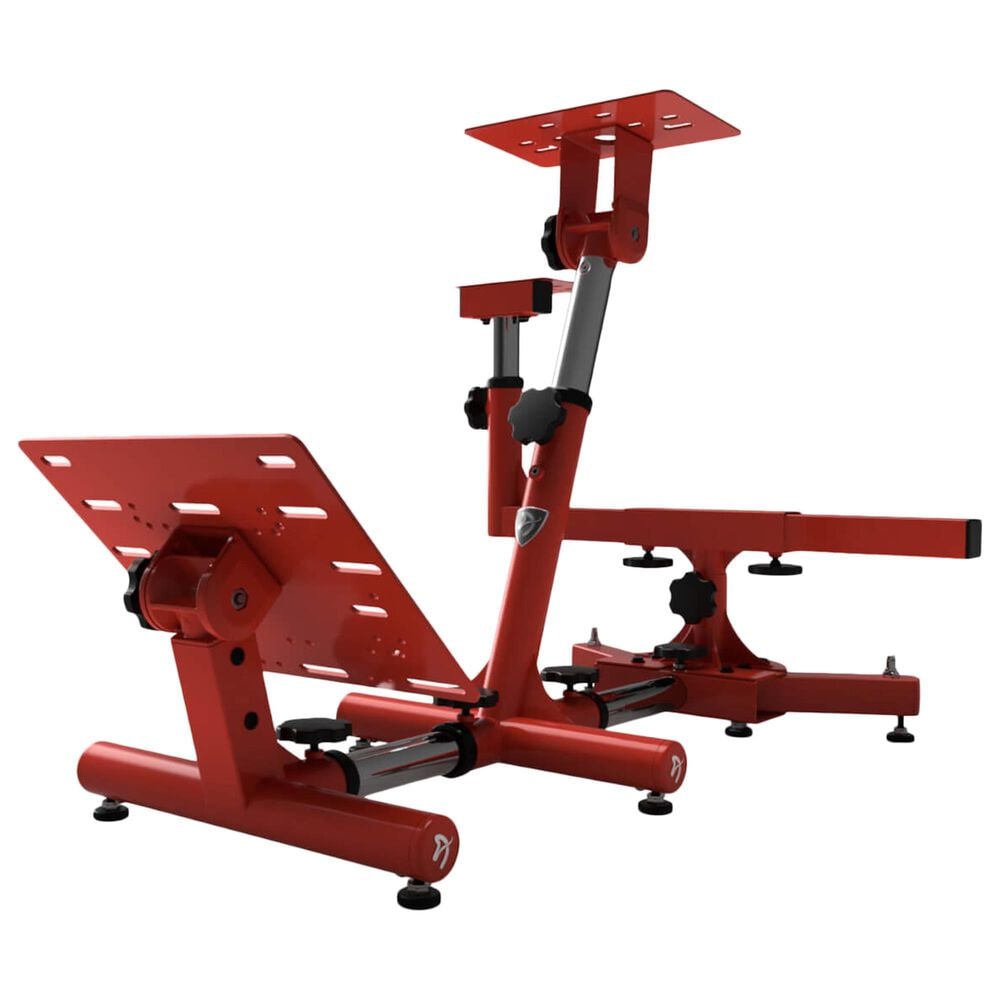 Arozzi Velocita Universal Racing Simulator Stand, Compatible with Most Simulator Setups, Collapsible, Portable - Red, , large