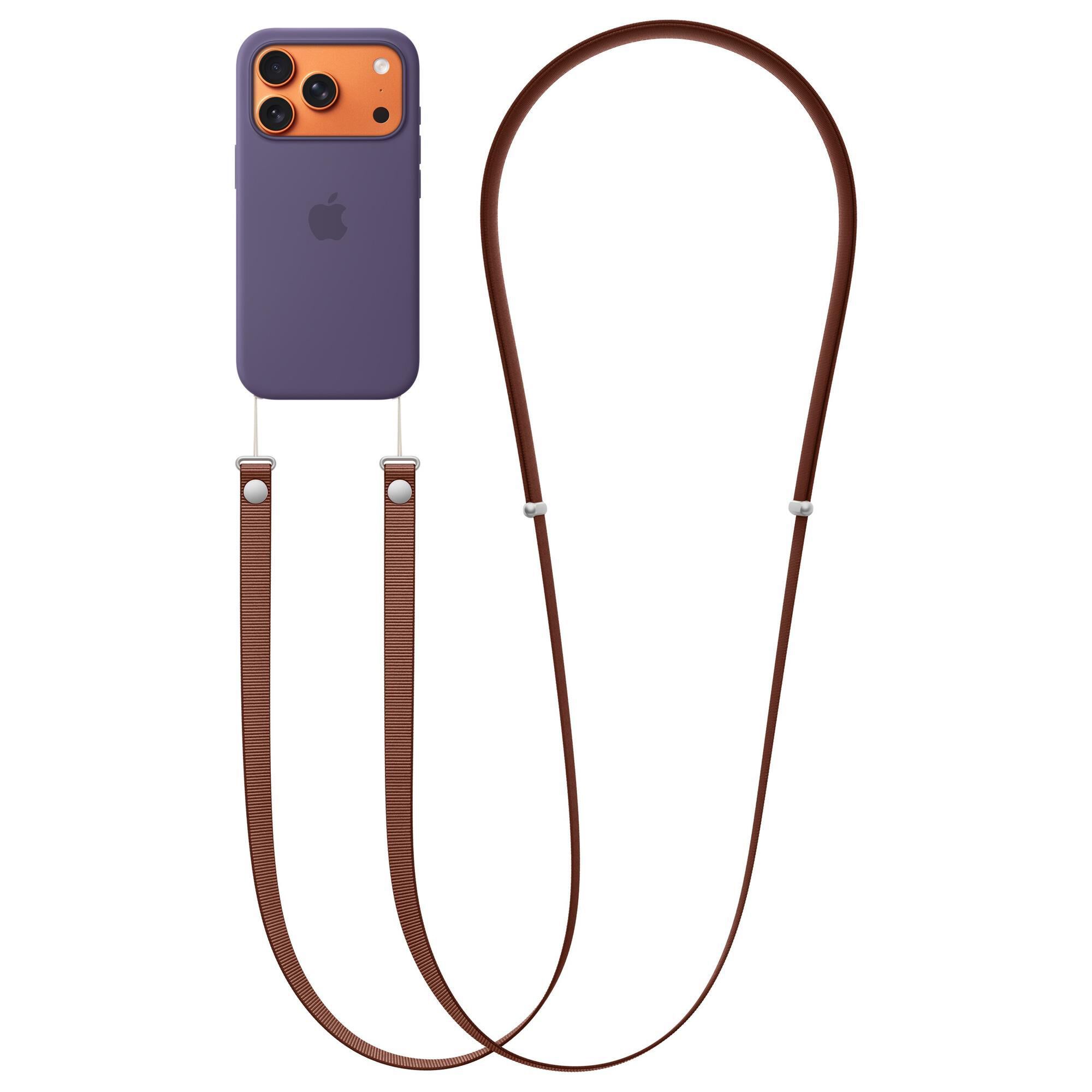 Apple Crossbody Strap in Sienna