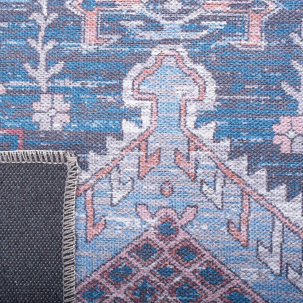 Safavieh Serapi Bohemian 8&#39; x 10&#39; Blue and Ivory Area Rug, , large