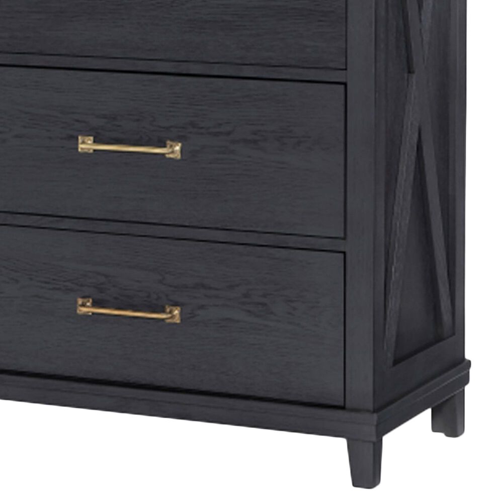 Legacy Classic Flatiron 4-Drawer Chest in Black, , large