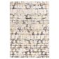 RIZZY Bolero 2"6" x 8" Dark Slate Gray, Beige and Ivory Runner, , large