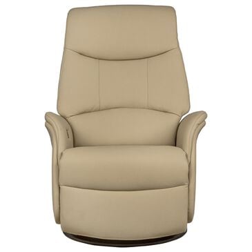 Italiano Furniture Royce Power Swivel Glider Recliner in Taupe, , large
