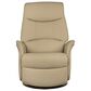 Italiano Furniture Royce Power Swivel Glider Recliner in Taupe, , large