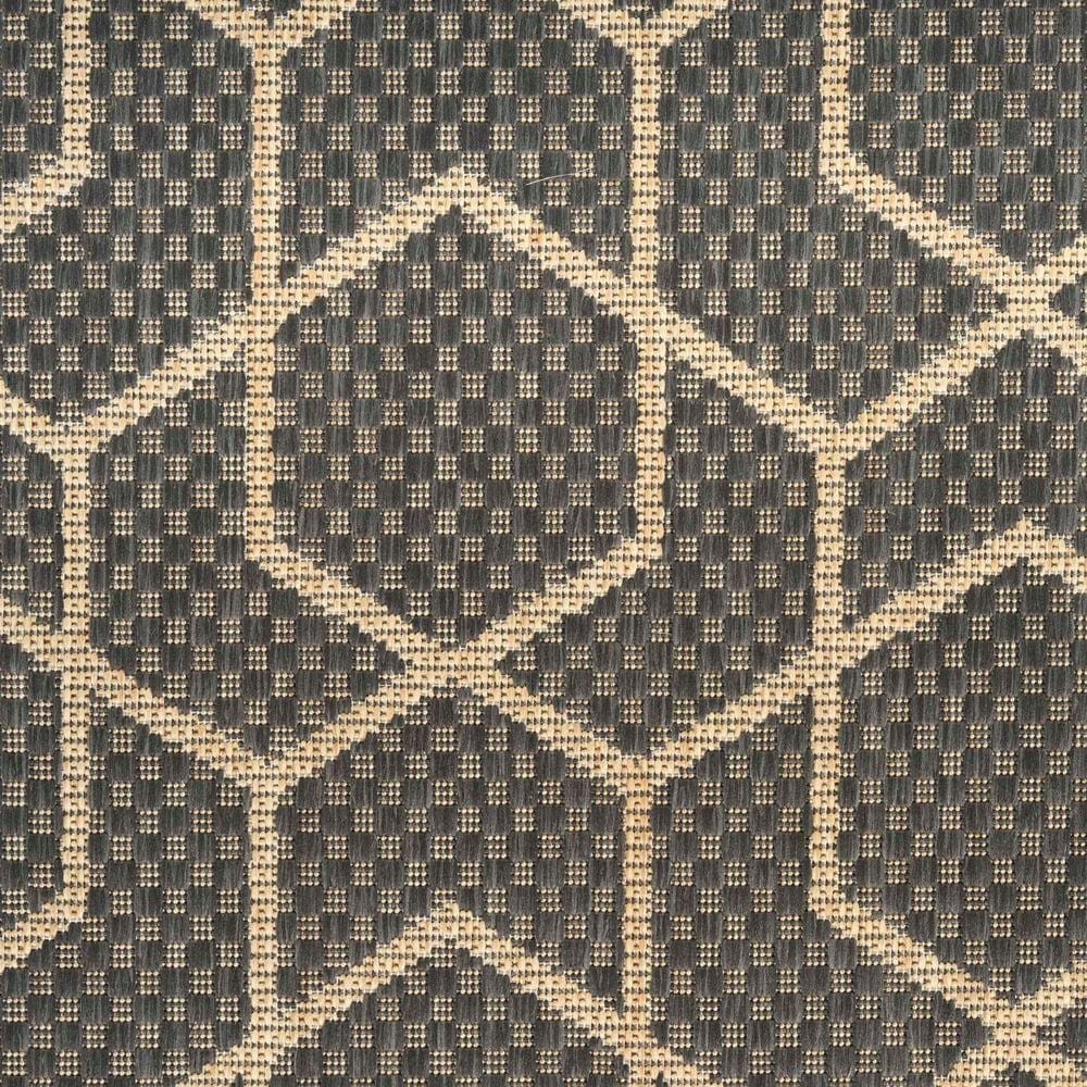 Nourison Horizon HOZ01 Charcoal 9&#39; x 12&#39; Indoor/Outdoor Area Rug, , large