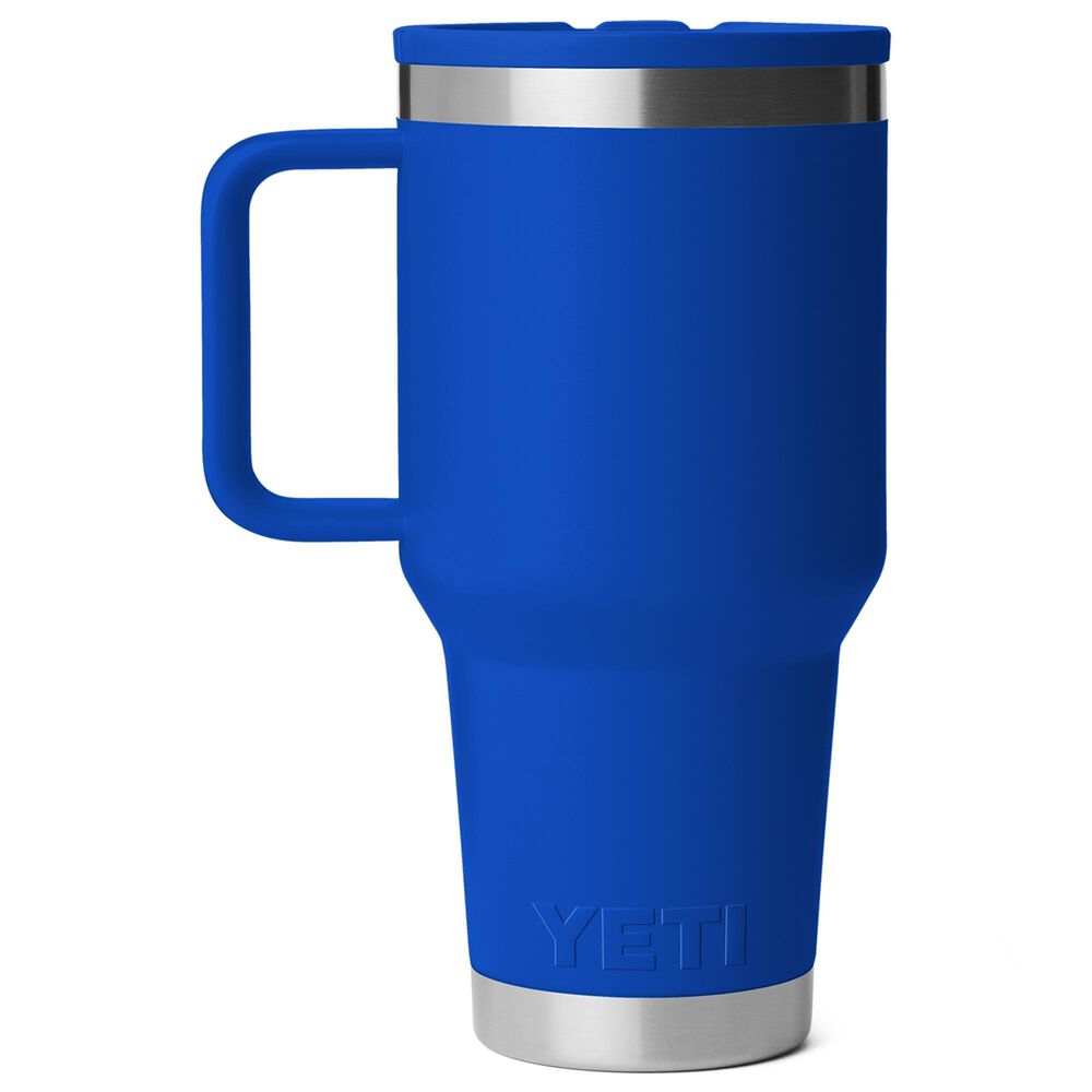 YETI Rambler 30 Oz Travel Straw Mug with Color-Matched Straw Lid in Royal Blue, , large