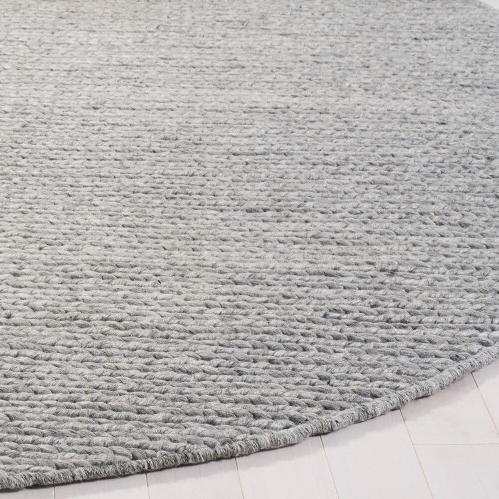 Safavieh Natura 6&#39; Round Steel Area Rug, , large