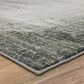 Karastan Tryst Turin Anthracite 9" x 12" Area Rug, , large