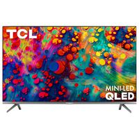 TCL 75 inch Class 6 Series 4K QLED UHD with HDR Roku - Smart TV