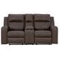 Ashley Lavenhorne Manual Loveseat in Granite, , large