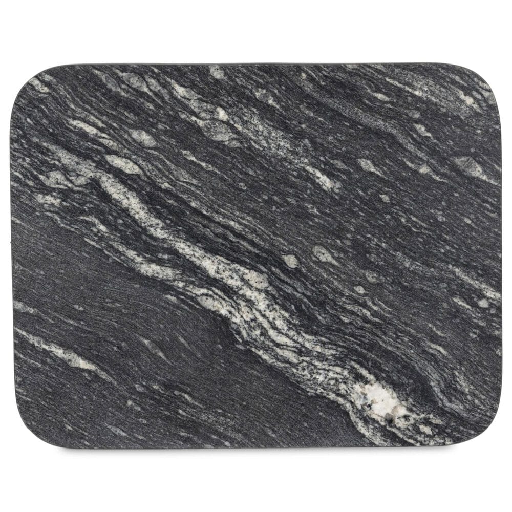 Four Hands Adalley End Table in Polished Black and Matte Black, , large