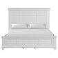 New Heritage Jamestown 5-Piece King Bedroom Set in White Brushed, , large